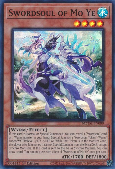 Swordsoul of Mo Ye [MZTM-EN080] Super Rare | Exor Games Truro