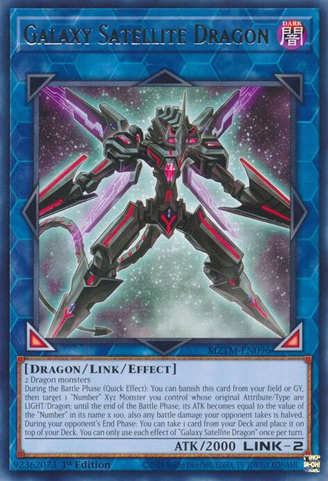 Galaxy Satellite Dragon [MZTM-EN096] Rare | Exor Games Truro