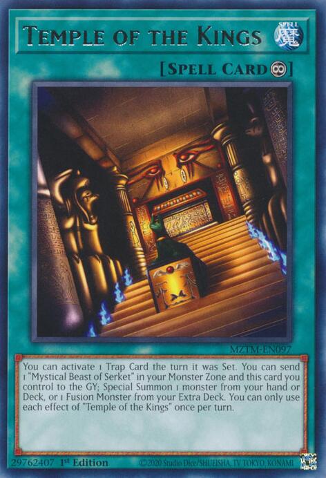 Temple of the Kings [MZTM-EN097] Rare | Exor Games Truro
