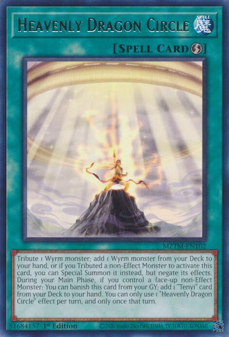 Heavenly Dragon Circle [MZTM-EN102] Rare | Exor Games Truro