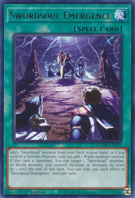 Swordsoul Emergence [MZTM-EN103] Rare | Exor Games Truro