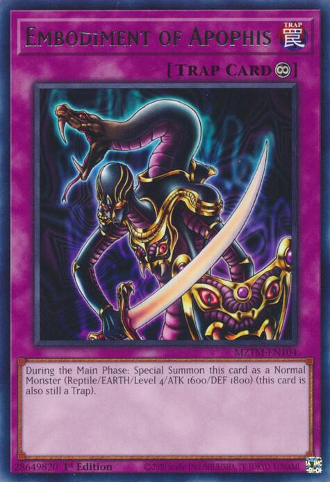 Embodiment of Apophis [MZTM-EN104] Rare | Exor Games Truro