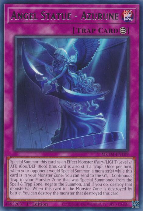 Angel Statue - Azurune [MZTM-EN109] Rare | Exor Games Truro