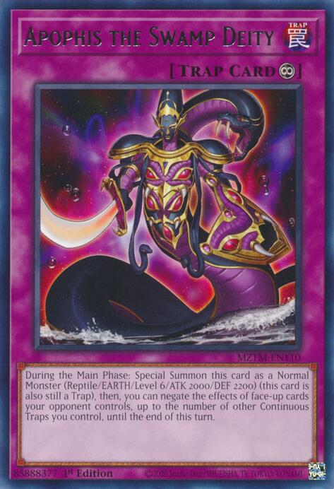 Apophis the Swamp Deity [MZTM-EN110] Rare | Exor Games Truro