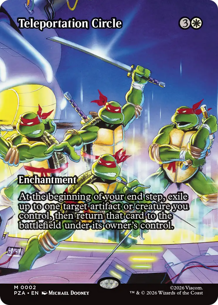 Teleportation Circle (Borderless) [Teenage Mutant Ninja Turtles Eternal-Legal] | Exor Games Truro