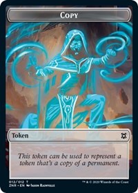 Copy // Illusion Double-Sided Token [Zendikar Rising Tokens] | Exor Games Truro