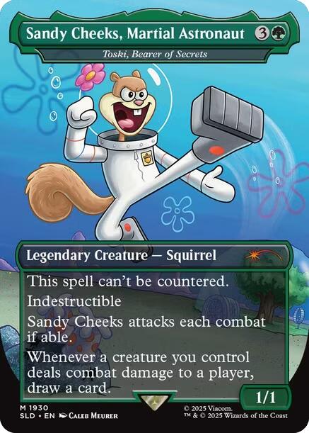 Sandy Cheeks, Martial Astronaut - Toski, Bearer of Secrets [Secret Lair Drop Series] | Exor Games Truro