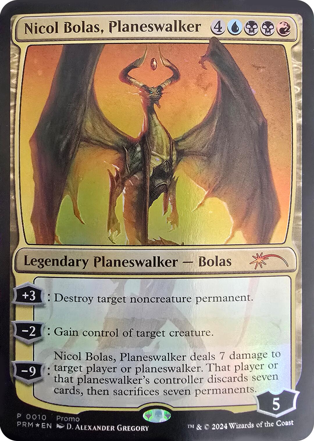 Nicol Bolas, Planeswalker [Media Promos] | Exor Games Truro