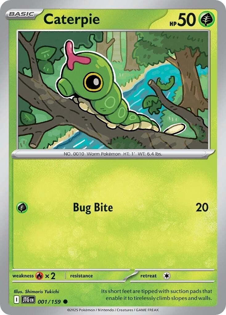 Caterpie (001/159) [Scarlet & Violet: Journey Together] | Exor Games Truro