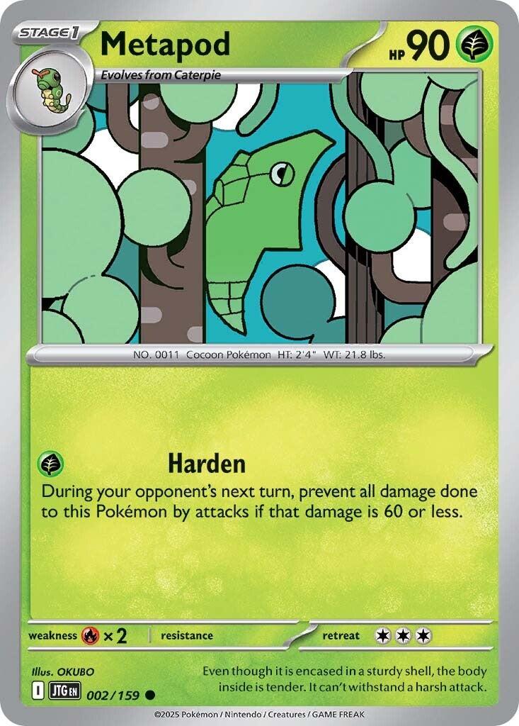 Metapod (002/159) [Scarlet & Violet: Journey Together] | Exor Games Truro