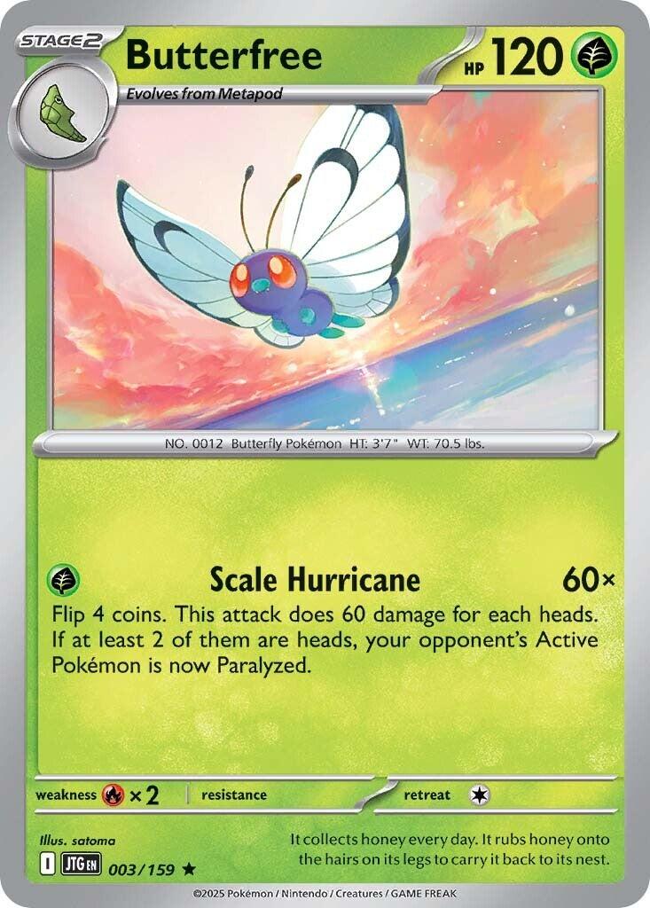 Butterfree (003/159) [Scarlet & Violet: Journey Together] | Exor Games Truro