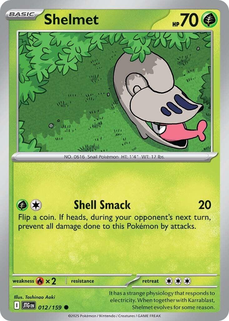 Shelmet (012/159) [Scarlet & Violet: Journey Together] | Exor Games Truro