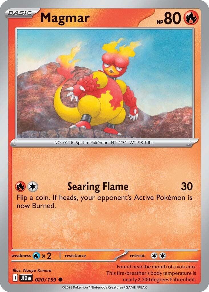 Magmar (020/159) [Scarlet & Violet: Journey Together] | Exor Games Truro