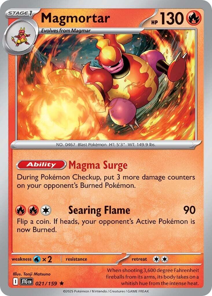 Magmortar (021/159) [Scarlet & Violet: Journey Together] | Exor Games Truro