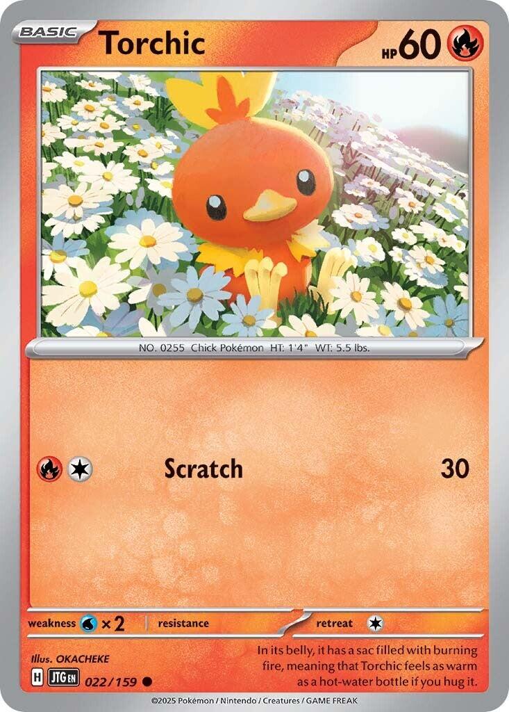 Torchic (022/159) [Scarlet & Violet: Journey Together] | Exor Games Truro