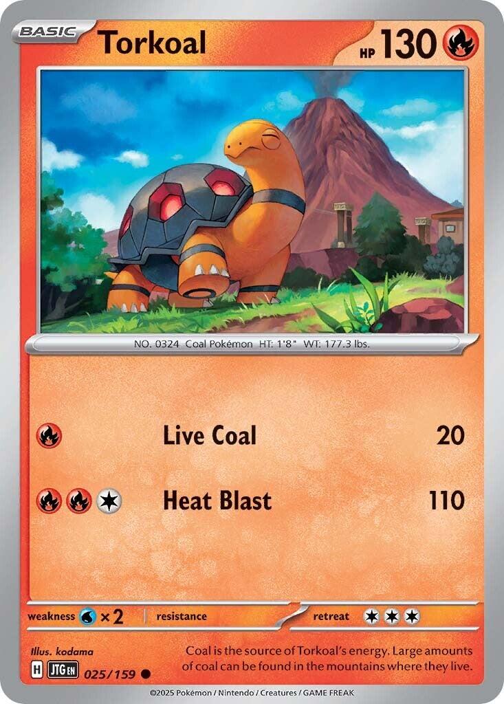 Torkoal (025/159) [Scarlet & Violet: Journey Together] | Exor Games Truro