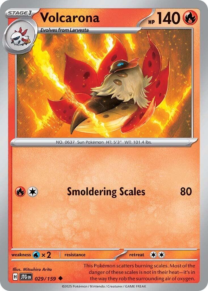 Volcarona (029/159) [Scarlet & Violet: Journey Together] | Exor Games Truro