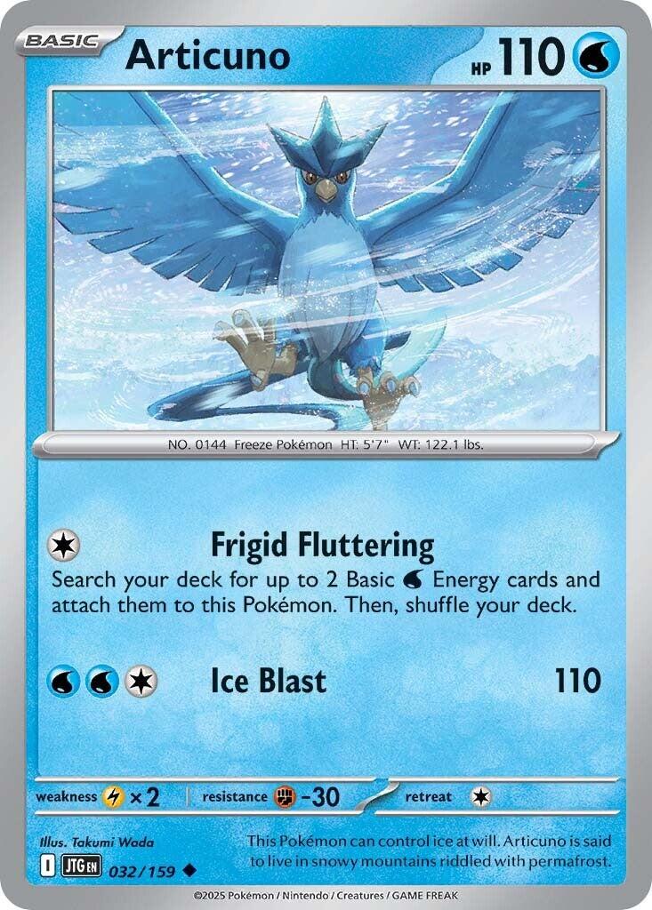 Articuno (032/159) [Scarlet & Violet: Journey Together] | Exor Games Truro