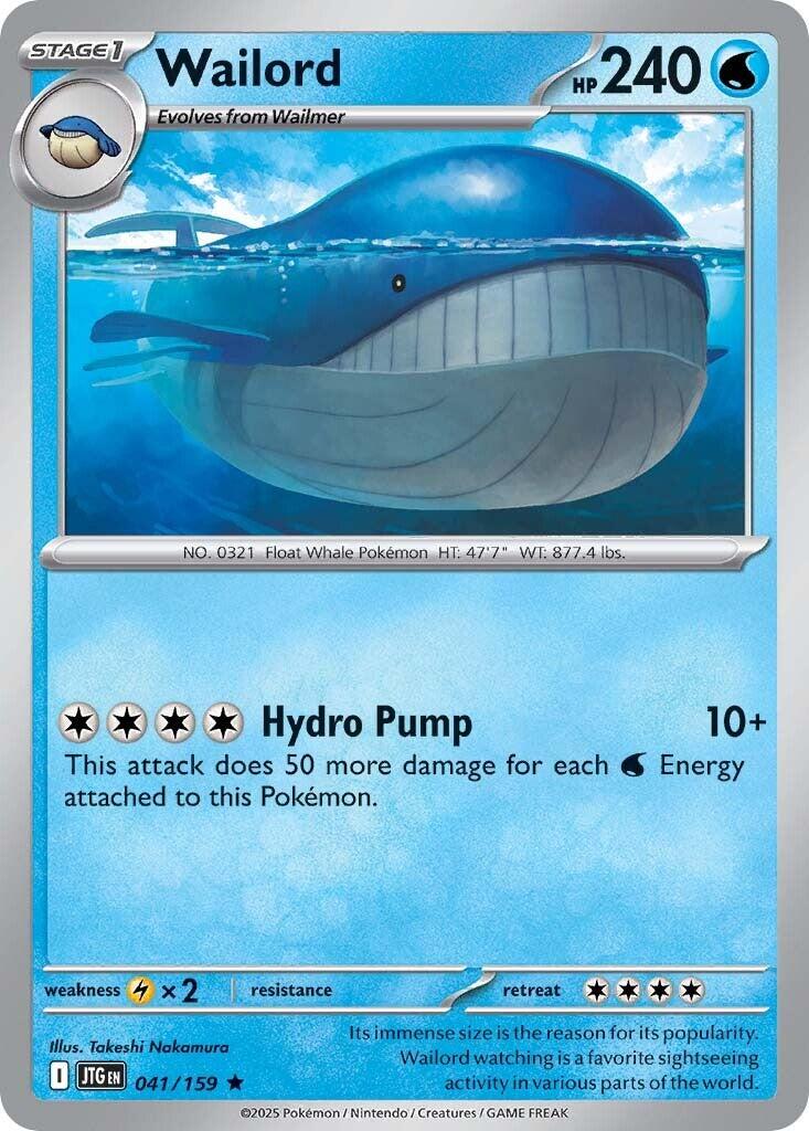 Wailord (041/159) [Scarlet & Violet: Journey Together] | Exor Games Truro