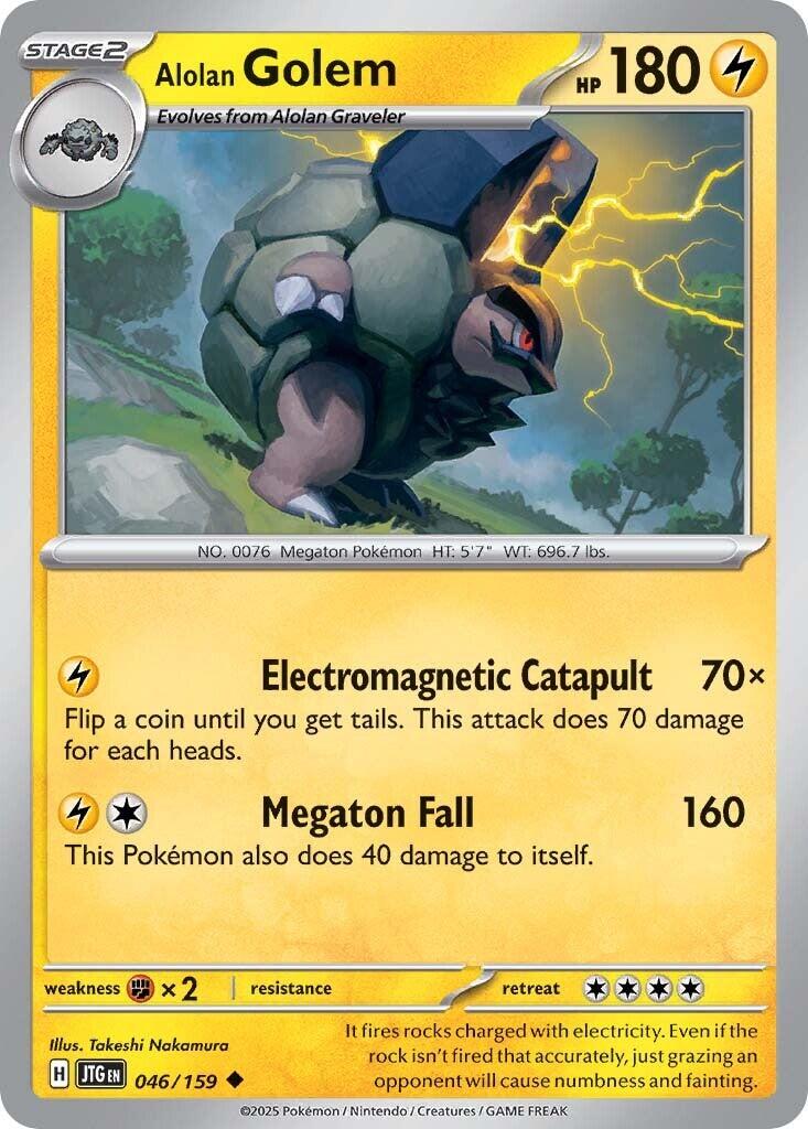 Alolan Golem (046/159) [Scarlet & Violet: Journey Together] | Exor Games Truro