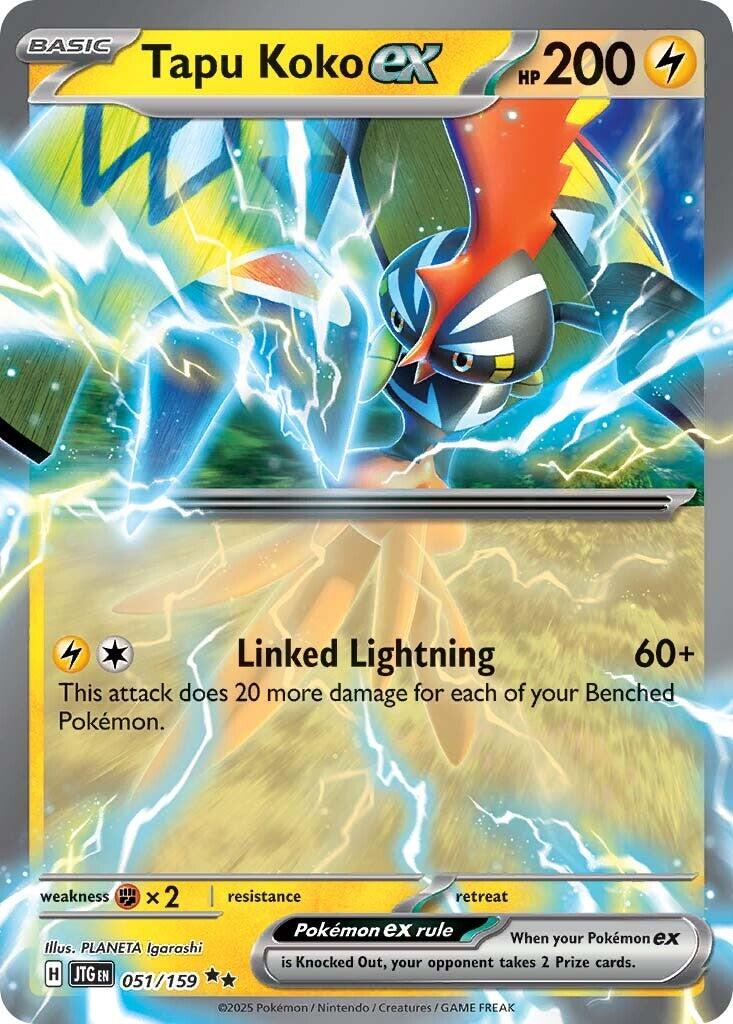 Tapu Koko ex (051/159) [Scarlet & Violet: Journey Together] | Exor Games Truro
