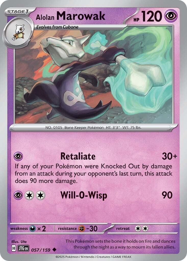 Alolan Marowak (057/159) [Scarlet & Violet: Journey Together] | Exor Games Truro