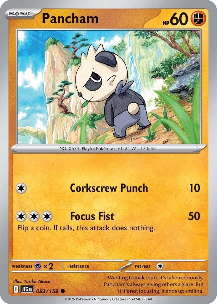 Pancham (083/159) [Scarlet & Violet: Journey Together] | Exor Games Truro
