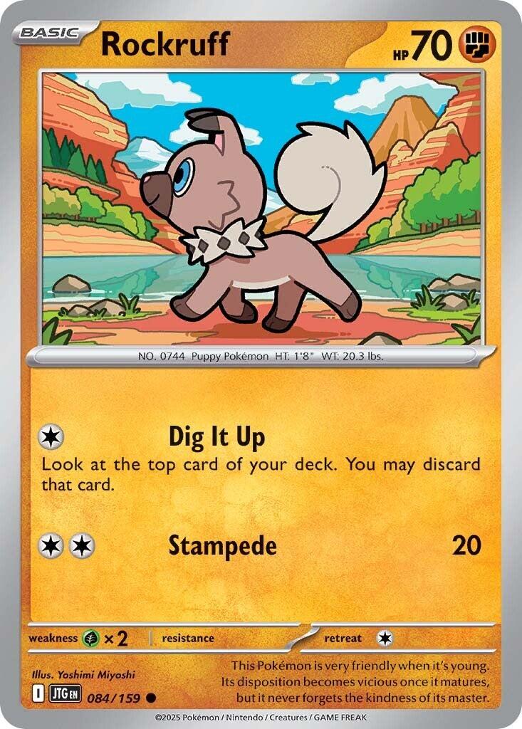 Rockruff (084/159) [Scarlet & Violet: Journey Together] | Exor Games Truro