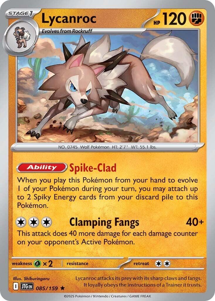Lycanroc (085/159) [Scarlet & Violet: Journey Together] | Exor Games Truro