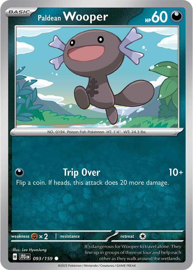 Paldean Wooper (093/159) [Scarlet & Violet: Journey Together] | Exor Games Truro