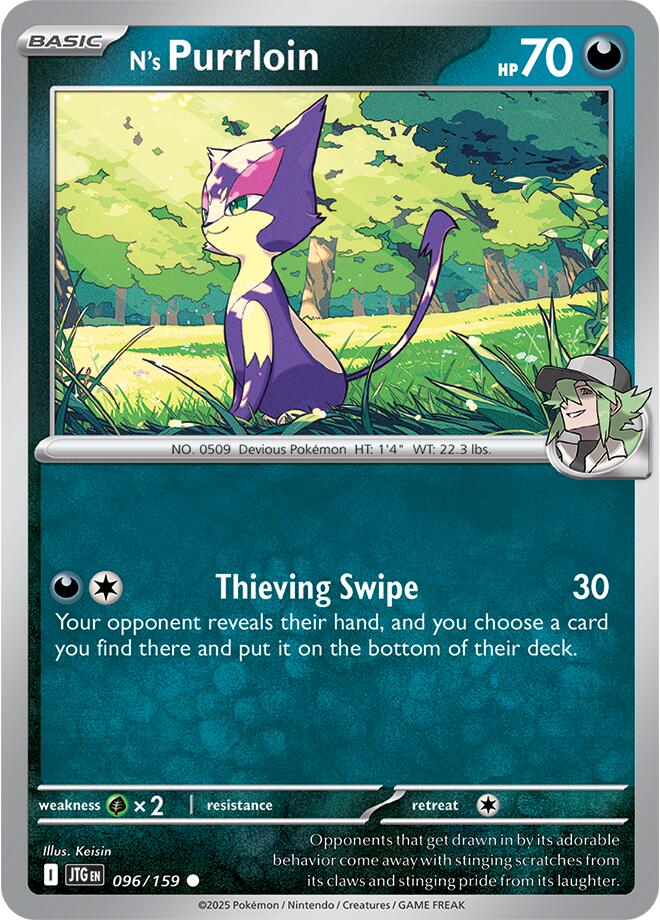 N's Purrloin (096/159) [Scarlet & Violet: Journey Together] | Exor Games Truro