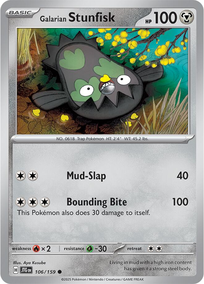 Galarian Stunfisk (106/159) [Scarlet & Violet: Journey Together] | Exor Games Truro