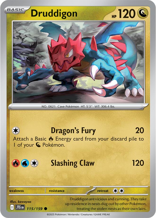 Druddigon (115/159) [Scarlet & Violet: Journey Together] | Exor Games Truro