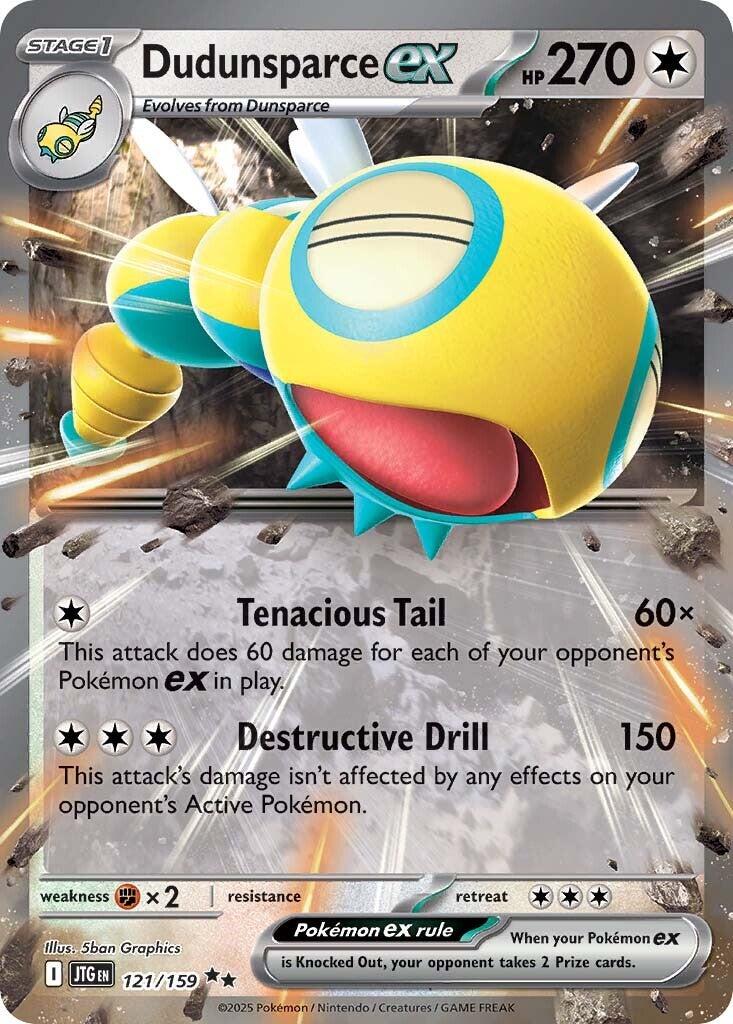 Dudunsparce ex (121/159) [Scarlet & Violet: Journey Together] | Exor Games Truro