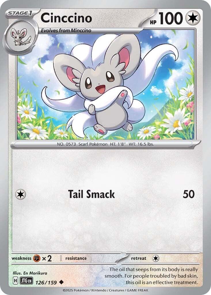 Cinccino (126/159) [Scarlet & Violet: Journey Together] | Exor Games Truro