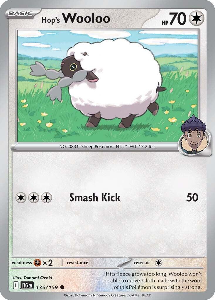Hop's Wooloo (135/159) [Scarlet & Violet: Journey Together] | Exor Games Truro