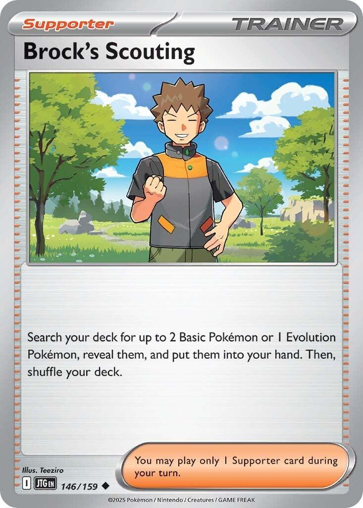 Brock's Scouting (146/159) [Scarlet & Violet: Journey Together] | Exor Games Truro