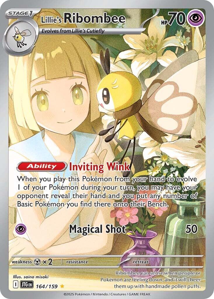 Lillie's Ribombee (164/159) [Scarlet & Violet: Journey Together] | Exor Games Truro