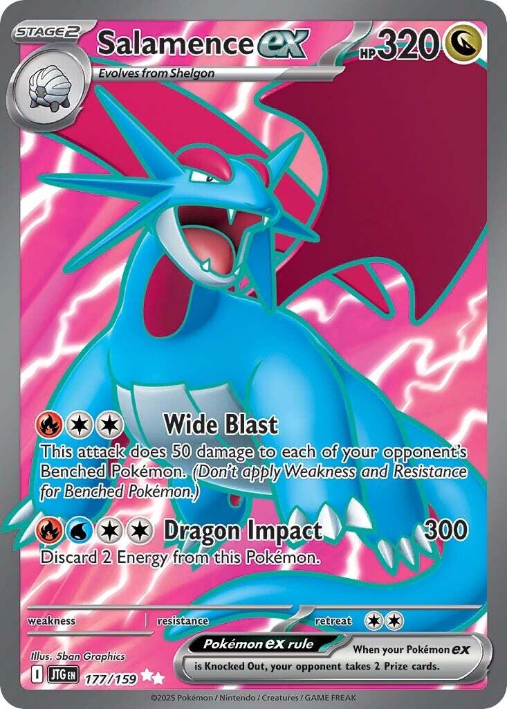 Salamence ex (177/159) [Scarlet & Violet: Journey Together] | Exor Games Truro