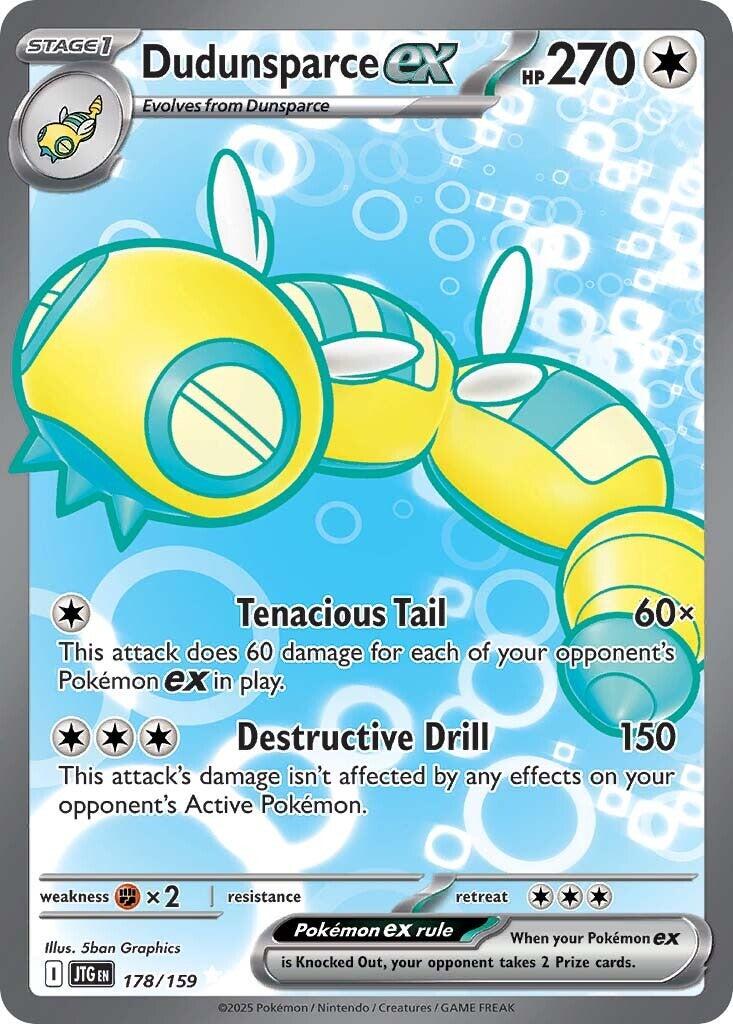 Dudunsparce ex (178/159) [Scarlet & Violet: Journey Together] | Exor Games Truro