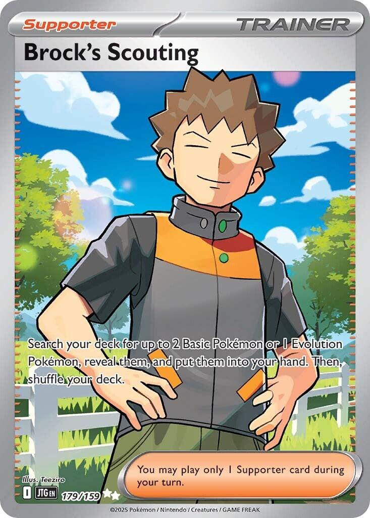 Brock's Scouting (179/159) [Scarlet & Violet: Journey Together] | Exor Games Truro