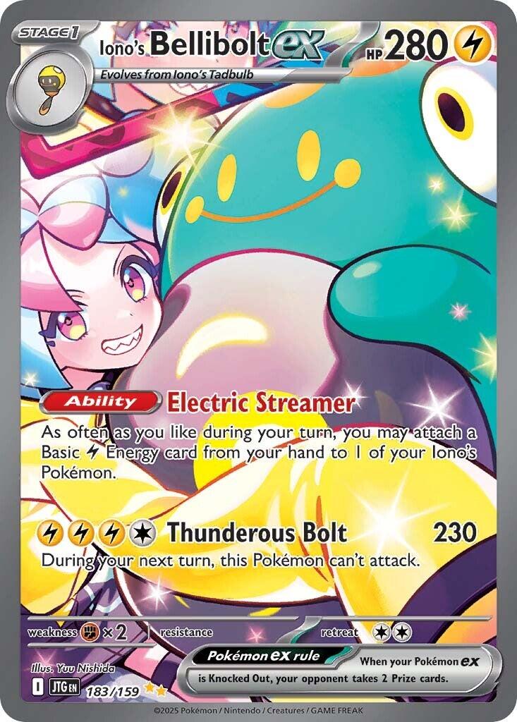 Iono's Bellibolt ex (183/159) [Scarlet & Violet: Journey Together] | Exor Games Truro