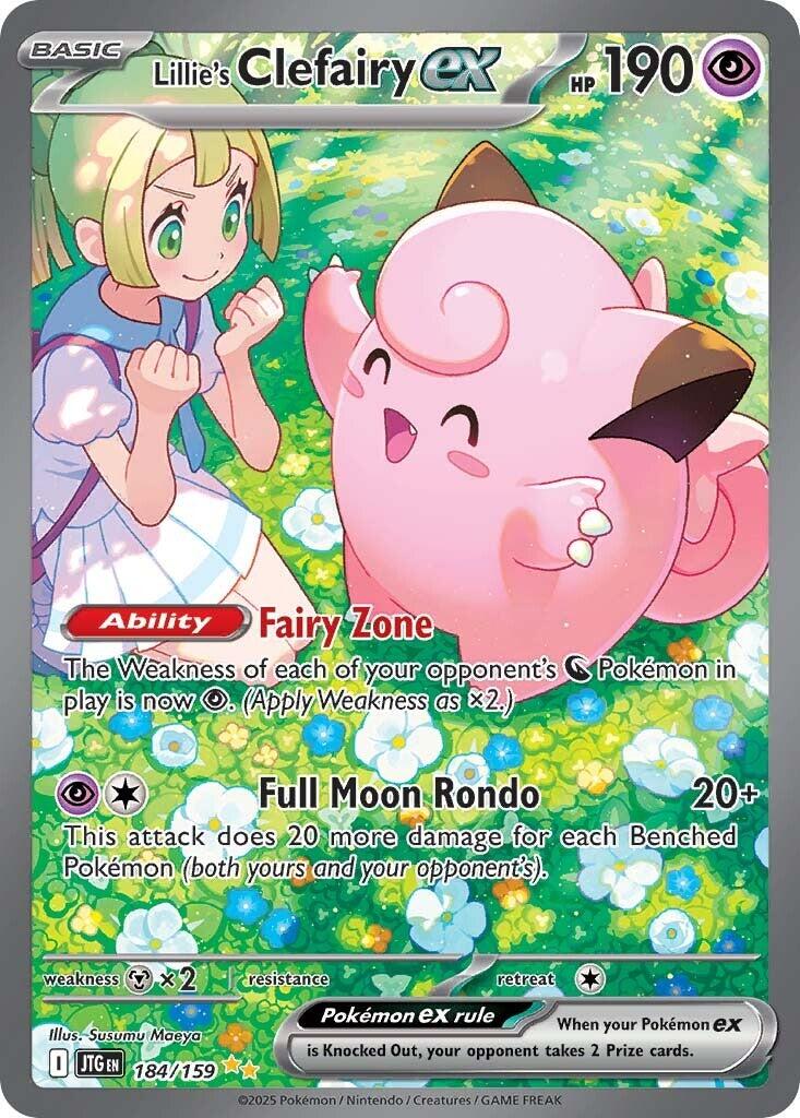 Lillie's Clefairy ex (184/159) [Scarlet & Violet: Journey Together] | Exor Games Truro