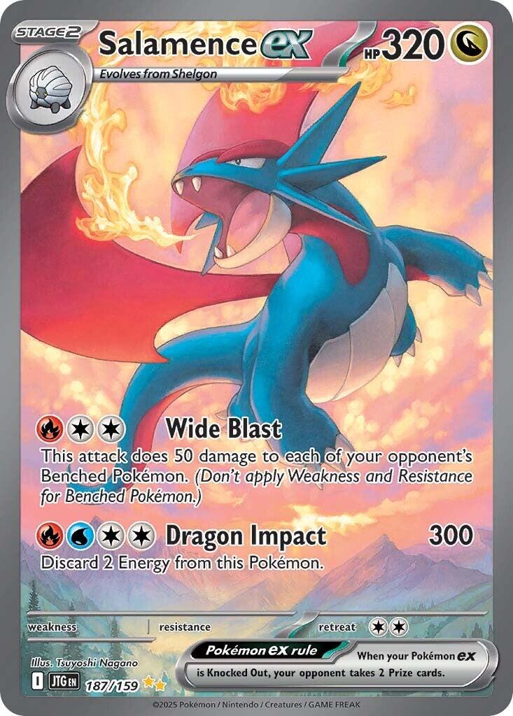 Salamence ex (187/159) [Scarlet & Violet: Journey Together] | Exor Games Truro