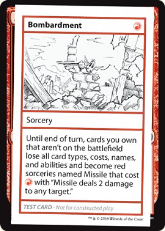 Bombardment (2021 Edition) [Mystery Booster Playtest Cards] | Exor Games Truro