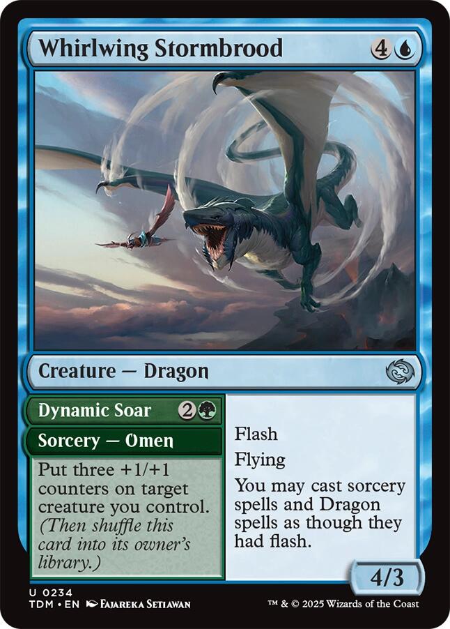 Whirlwing Stormbrood [Tarkir: Dragonstorm] | Exor Games Truro