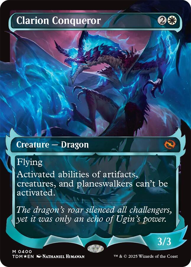 Clarion Conqueror (Showcase) [Tarkir: Dragonstorm] | Exor Games Truro