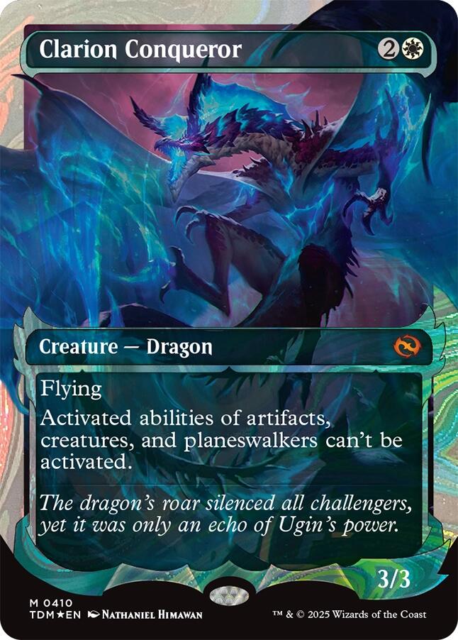 Clarion Conqueror (Showcase) (Halo Foil) [Tarkir: Dragonstorm] | Exor Games Truro