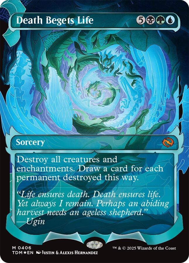 Death Begets Life (Showcase) [Tarkir: Dragonstorm] | Exor Games Truro