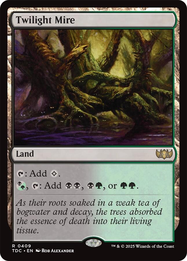 Twilight Mire [Tarkir: Dragonstorm Commander] | Exor Games Truro